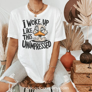 Sassy Graphic T - Shirt - Funny Unbeeindrucktes T-