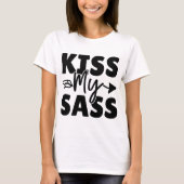 Sassy Graphic T-Shirt mit Attitude (Vorderseite)