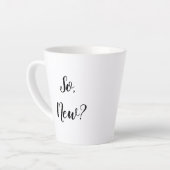 Sassy Greeting Milchtasse (Linke Ecke)