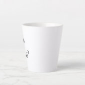 Sassy Greeting Milchtasse (Vorderseite)