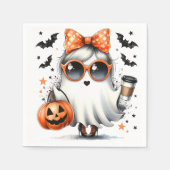 Sassy Halloween Ghost/Party Serviette (Vorderseite)
