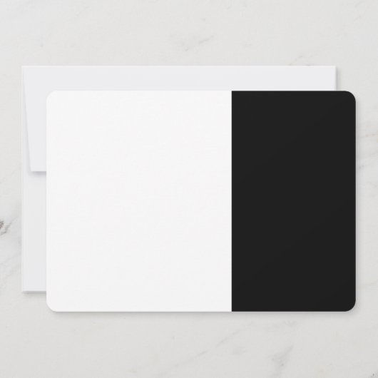 Sassy Halloween Witch Einladung (Rückseite)