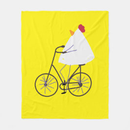 Sassy Huhn Fleecedecke