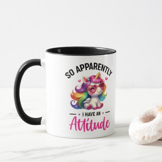 Sassy ich habe eine Einstellung Tasse (Mit Donut)
