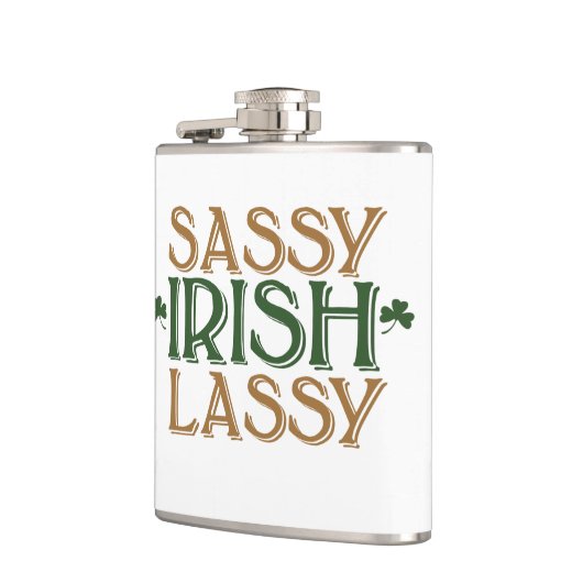Sassy Irish Lassy Flachmann (Links)