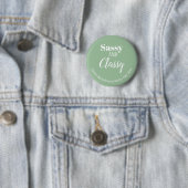Sassy Junggesellinnen-Abschiedsparty Button (Beispiel)