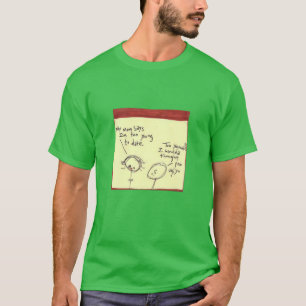 Sassy Kids Ignorant Art Attitude and Eye Rolls T-Shirt