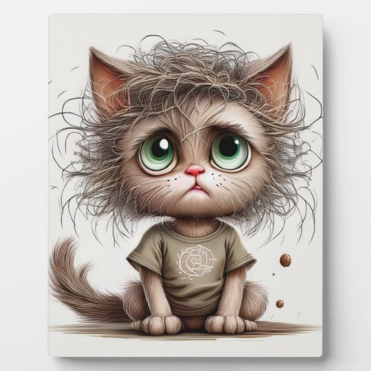 Sassy Kitten Fotoplatte (Vorderseite)