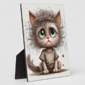 Sassy Kitten Fotoplatte (Seite)