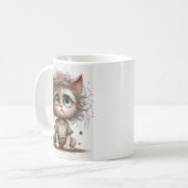 Sassy Kitten Kaffeetasse (Vorderseite Links)