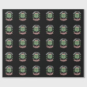 Sassy Little Lassie Funny St Patrick's Day Geschenkpapier (Flach)