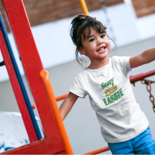 Sassy Little Lassie St. Patrick's Day Baby T-shirt