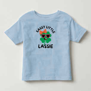 Sassy Little Lassie: St. Patrick's Day Kinder Babi Kleinkind T-shirt