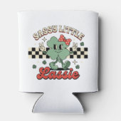 Sassy Little Lassie St Patricks Day Saint Pattys Dosenkühler (Rückseite)