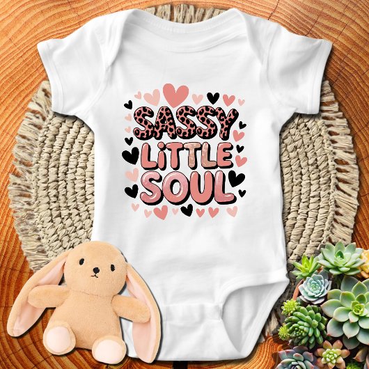 Sassy Little Soul - Niedlich und zuversichtlich Baby Strampler