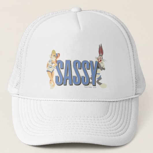 "Sassy" Lola Bunny & BUGS BUNNY™ Truckerkappe (Vorderseite)