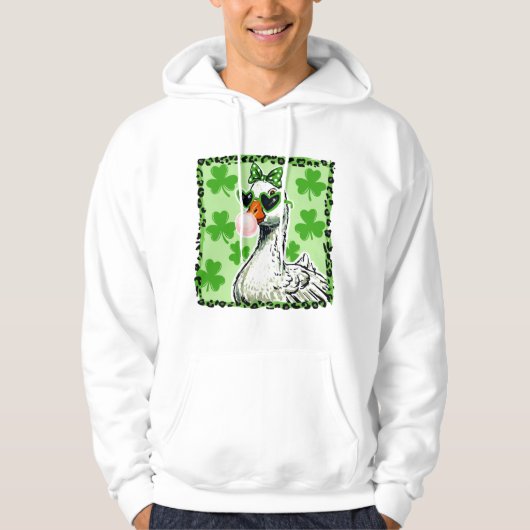 Sassy Lucky Goose Hoodie (Vorderseite)