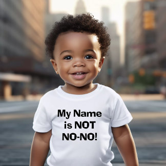 Sassy Mein Name ist KEIN Nein-Nein! Baby T-shirt