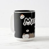 Sassy Meow Tasse – Perfekt für Katzenmütter (Vorderseite Links)