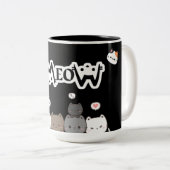 Sassy Meow Tasse – Perfekt für Katzenmütter (VorderseiteRechts)