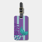Sassy Mermaid Gepäcktag Gepäckanhänger (Vorderseite vertikal)