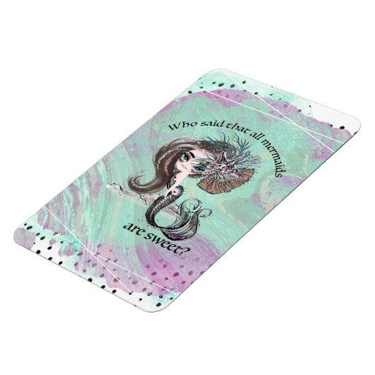 Sassy Mermaid Magnet (Linke Seite)