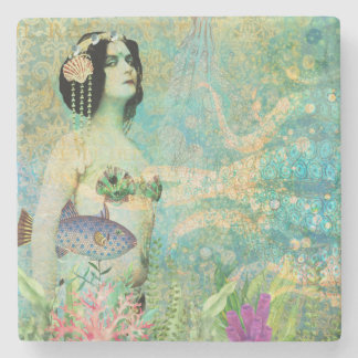 Sassy Mermaid Untersetzer