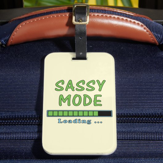 Sassy Mode Loading … Gepäckanhänger (Vorderseite Insitu 2)