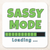 Sassy-Modus wird geladen … Rechteckiger Pappuntersetzer (Vorderseite)