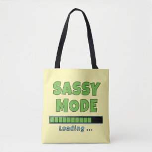 Sassy-Modus wird geladen … Tasche