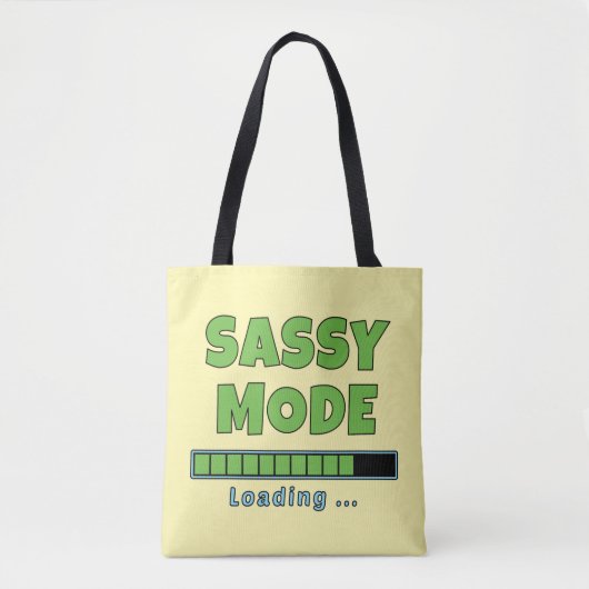 Sassy-Modus wird geladen … Tasche (Vorderseite)