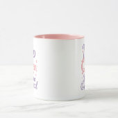 Sassy "Nap Queen" Pastel Typography Tasse (Zentrum)