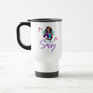 Sassy Neon-Diva Reisebecher