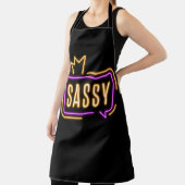 Sassy Neon Glow Apron – Bold Attitude Schürze (InSitu)