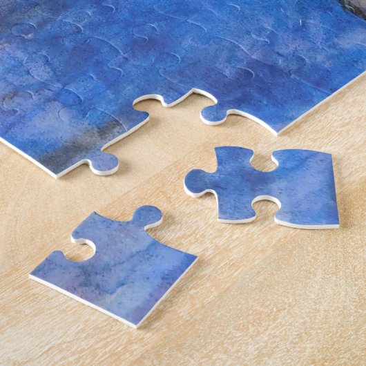 Sassy Orange Tabby Cat Puzzle realistisch (Seite)