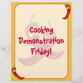 Sassy Pepper Flyer (Vorne)