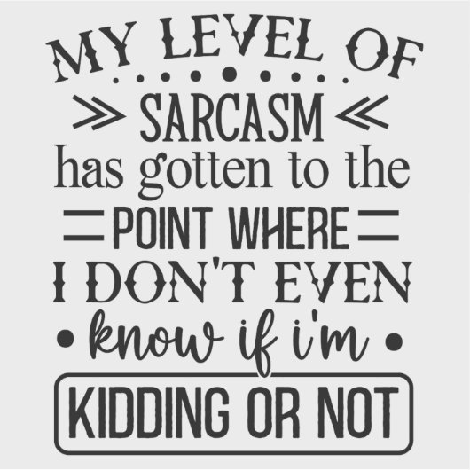 Sassy Personity Attitude Quote Sticker #8 (Vorderseite)