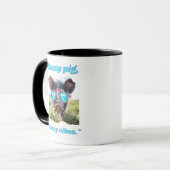 Sassy Pig Classic Vibes - Pig Quote Tasse (Vorderseite Links)