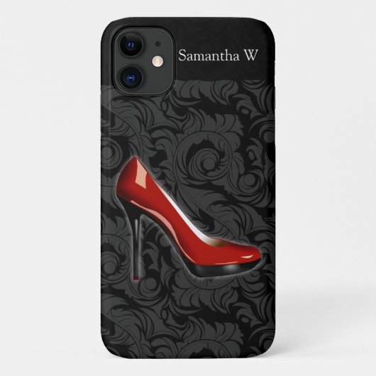 Sassy Red Shoe Case-Mate iPhone Hülle (Rückseite)