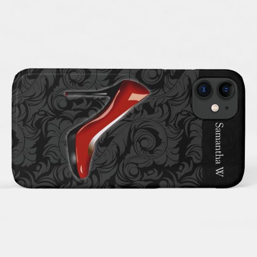 Sassy Red Shoe Case-Mate iPhone Hülle (Rückseite (Horizontal))