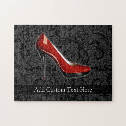 Sassy Red Shoe Puzzle (Horizontal)
