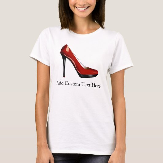 Sassy Red Shoe T-Shirt (Vorderseite)