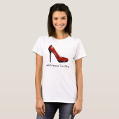 Sassy Red Shoe T-Shirt (Vorne ganz)