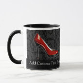 Sassy Red Shoe Tasse (Links)