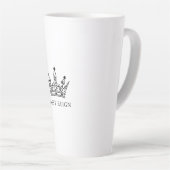 Sassy Reign-Taschentasche  Milchtasse (Rechte Ecke)