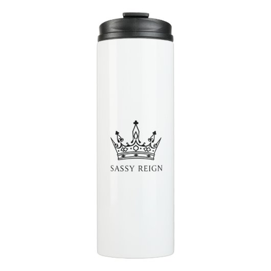 Sassy Reign-Taschentasche  Thermosbecher (Vorderseite)