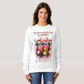 Sassy Reindeer Sweatshirt (Vorne ganz)