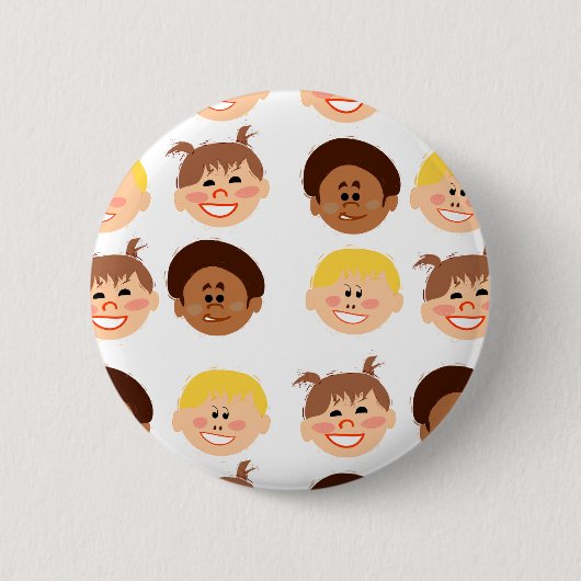 Sassy Retro Kiddos Button (Vorderseite)