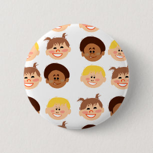 Sassy Retro Kiddos Button