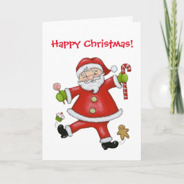 Sassy Santa Feiertagskarte